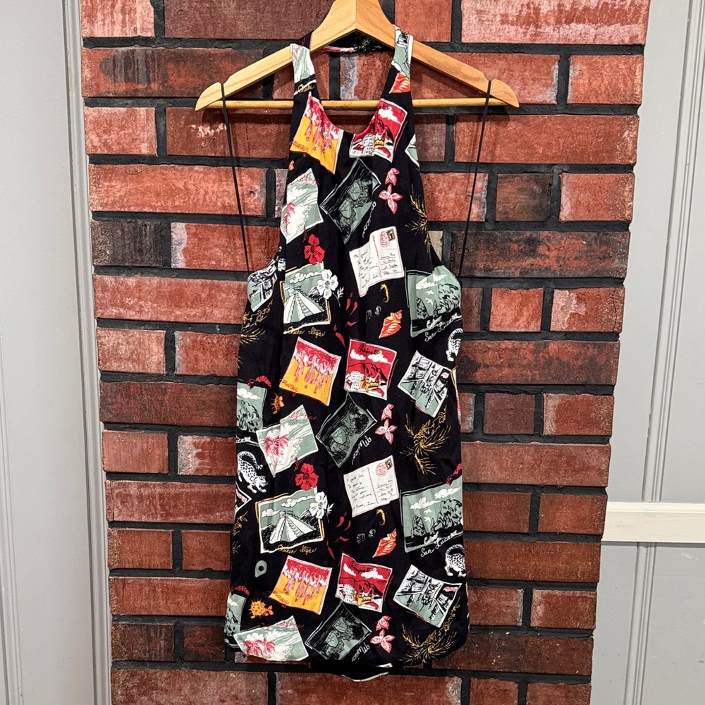 Stylish Black Printed Women's Dress